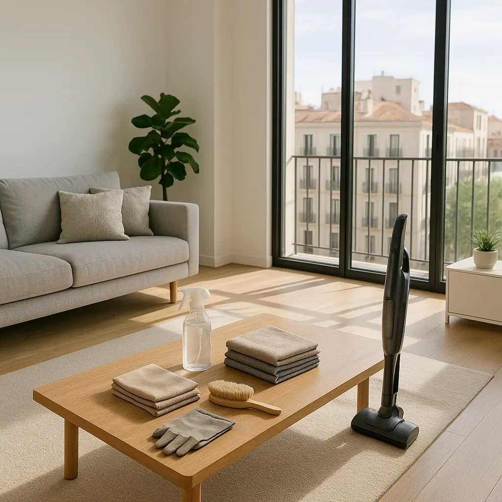 Limpieza en salón Madrid